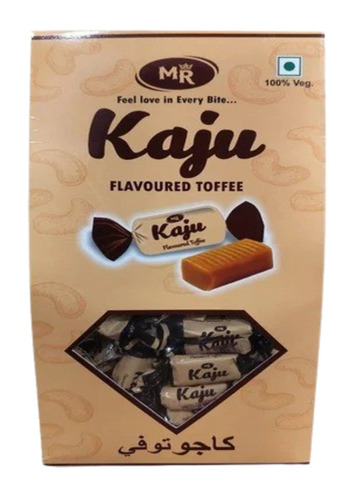 Kaju Flavoured Toffee - Rectangular, Brown Pack | Solid Form, Shelf Life 1 Year, Crafted by MR
