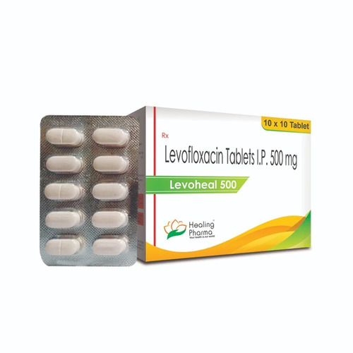 Levofloxacin 500 Mg Tablets - Prescription Required Medicine | For Hospital & Clinic Use, Cool and Dry Storage