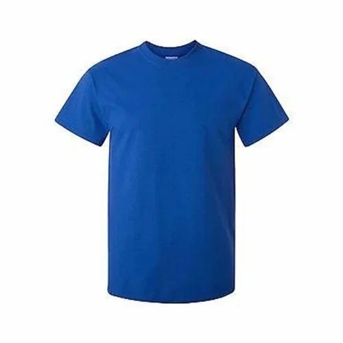 Casual Wear Readymade Regular Fit Short Sleeves Round Neck Plain Mens T Shirts