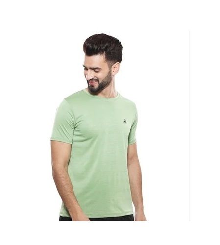 Casual Wear Readymade Regular Fit Short Sleeve Round Neck Plain Mens T Shirts