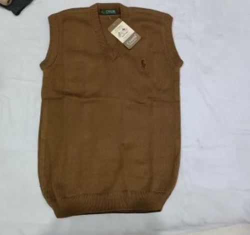 Sleeveless Woolen Sweater