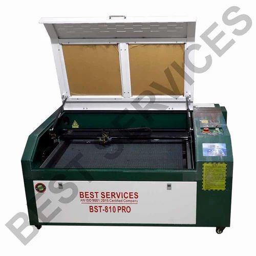 BST 810 PRO 80W CO2 LASER CUTTING MACHINE (K6090) (CUTTING SIZE-610 x 870MM)