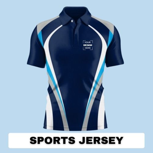 Custom Half Sleeves Comfortable Sports Jersey