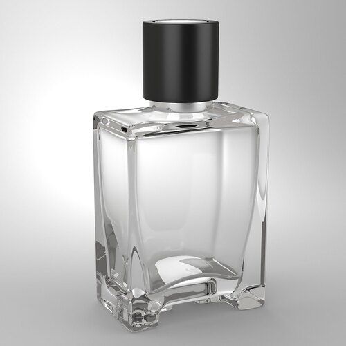 Transparent Glass Perfume Bottles