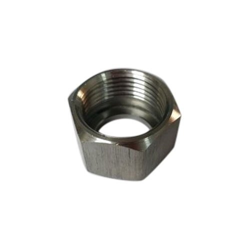 Hydraulic Nuts - Mild Steel, 22x1.5 mm, Gold Color, Hexagonal Design | Rust Proof, Corrosion Resistant, Polished Finish, Optimum Quality