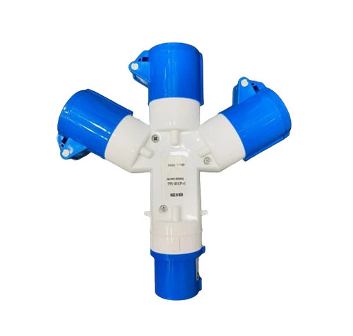 Industrial Pvc Three Pin Outlet Socket - Application: Power Switches