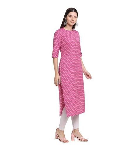 Printed Ladies Long Kurti