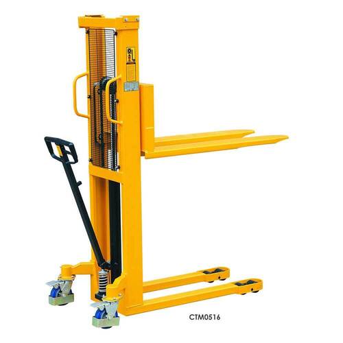 Heavy Duty Long Lasting Mild Steel Frame Manual Stacker