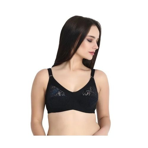 Non Padded Black Bra