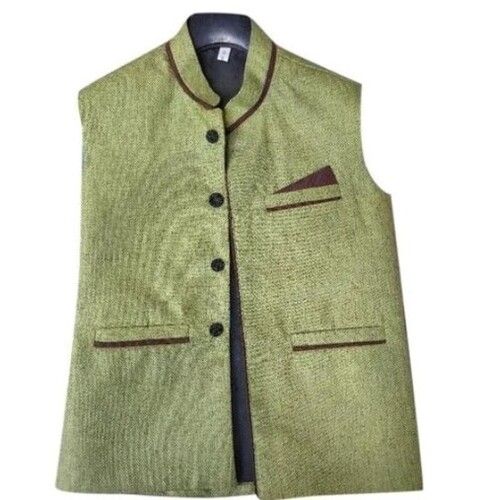 Plain Cotton Nehru Jacket