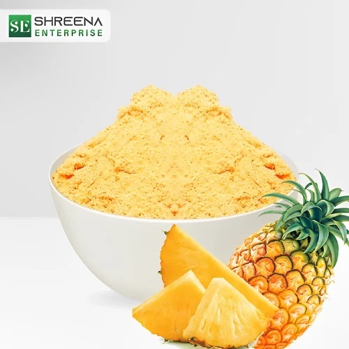 Spray Dried Pineapple Powder - Sweet Flavor Red Color 99.9% Purity | Long Shelf Life Easy to Digest Timely Delivery Rich in Taste