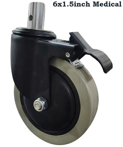 Long Lasting Portable Durable Pu Caster Wheel