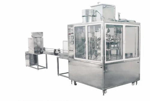 Mineral Water Pouch Packing Machine - Premium Quality Automatic, Stainless Steel, 2500-3000 Pouches/Hour | Hydraulic Drive, Frequency Speed Control, Black Color, Computerized Sterilizer