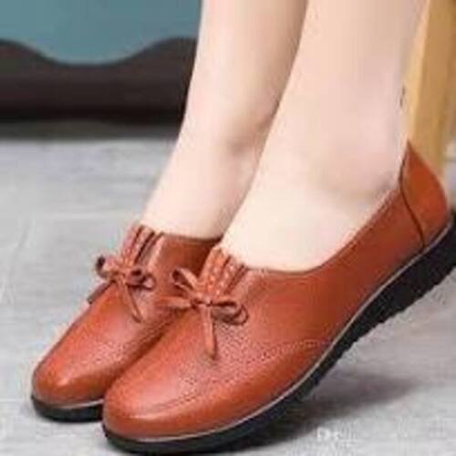 Brown Leather Upper Shoes