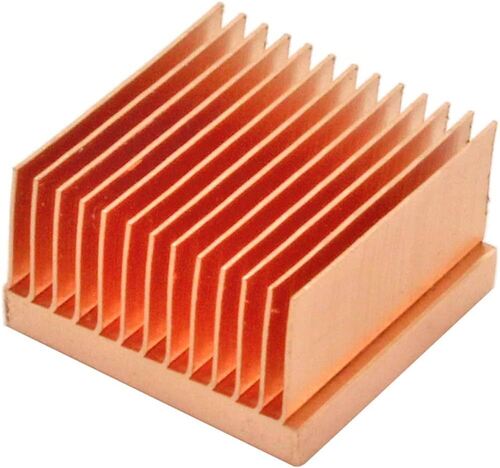 Industrial Powder Coated Copper Heat Sink