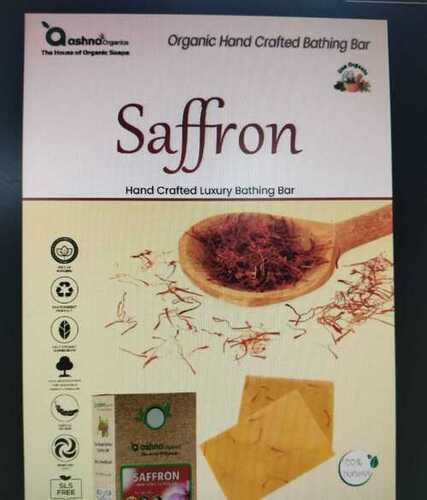 Handmade Organic Saffron Soap