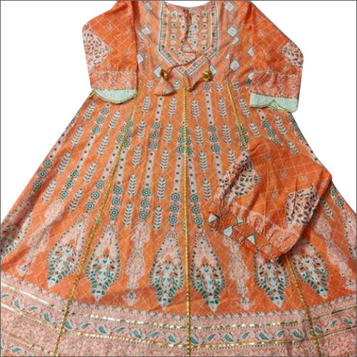 Ladies Casual Wear Multi-Color Designer Silk Kurti