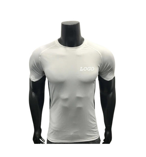 Mens Casual Regular Fit Plain T-Shirts - Lightweight Polyester, O-Neck, Short Sleeves | Breathable, Fade Resistant, Skin-Friendly, Normal Wash Ready For Delivery