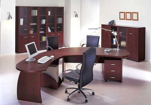 Modern Modular Office Boss Table And Chair Set