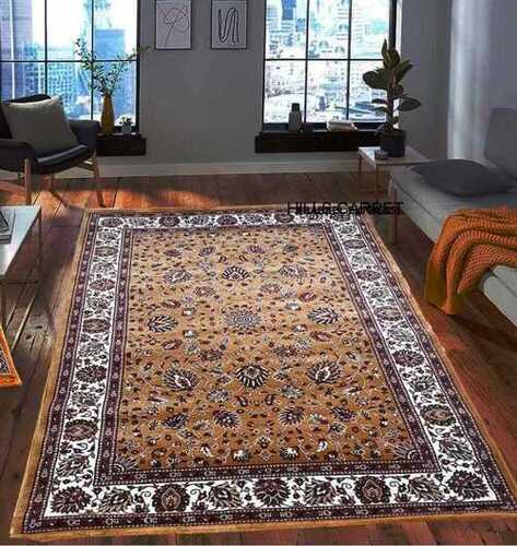 Printed Designer Multi-Color Polyester Carpet