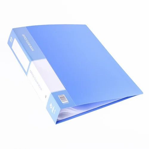 PVC File Folder - Plastic, A4 Size, Rectangular Shape | Water-Resistant, Lightweight, Portable with Secure Closure for Organized Documents