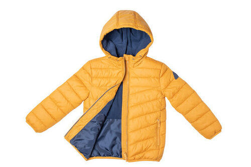 Comfortable Plain Long Sleeves Winter Wear Kids Jackets