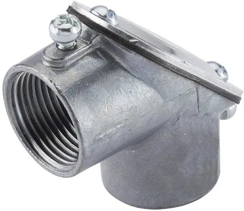 Conduit Body Cover Gasket - Metal, Inner Ring Included, Silver Finish | Durable, Rust Free, New Condition