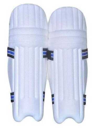 White Padded Cricket Batting Leg Guard