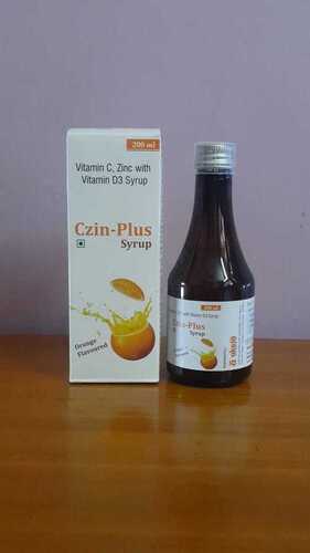 Czin Plus Vitamin C, Zinc With Vitamin D3 Syrup