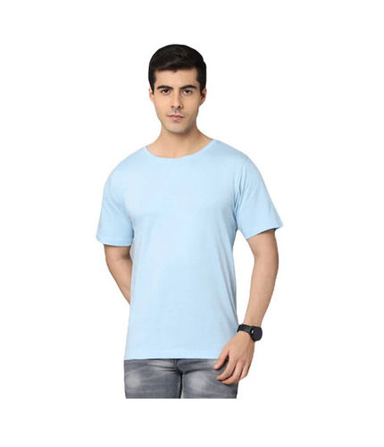 Casual Wear Readymade Regular Fit Short Sleeve Round Neck Plain Mens T Shirts