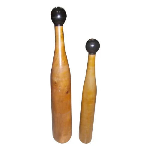 Handcrafted Solid Wooden Indian Clubbell