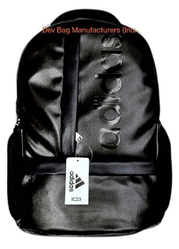 Long Lasting Durable Casual Bags - Black Cotton Blend | Zipper Top Washable Customized Color Designed for Personal Use