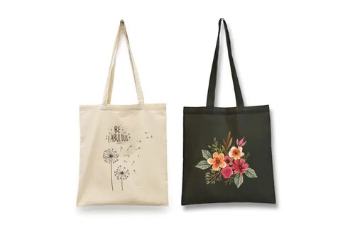 Printed Designer Gift Bags - Durable Eco-Friendly Material Beautiful Multicolour Print - Perfect for Gift Giving and Office Use