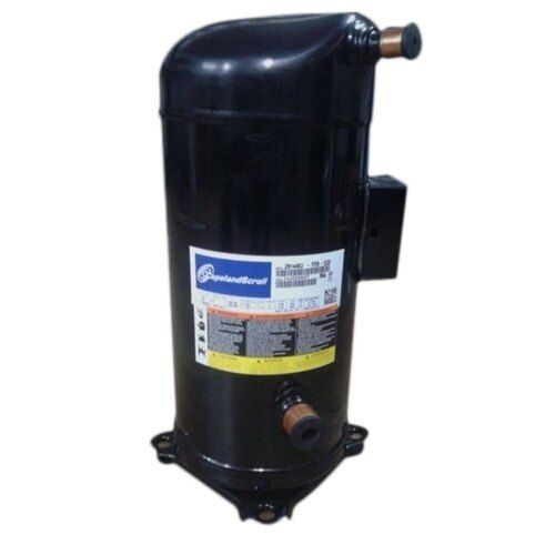 Scroll Compressor - Standard Size, Black Color | Durable, Electric Power Source, 1-Year Warranty, Lubricated Design