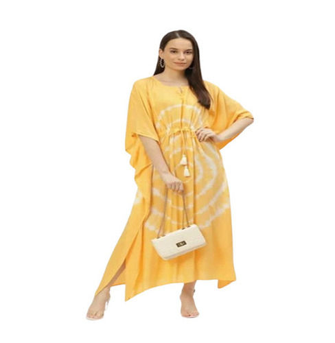 Tie Dye Beachwear Kaftan