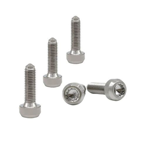 Durable Corrosion Resistant Light Weight Titanium Bolts