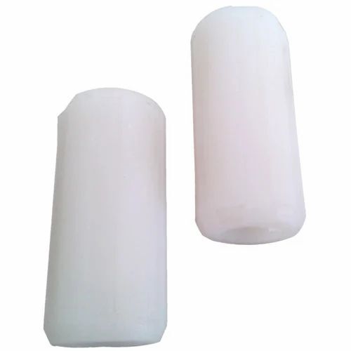 White Color Premium Design Nylon Bushes - 1x1 Inch | Long Life, Rust Resistant, Robust Quality, Optimum Durability