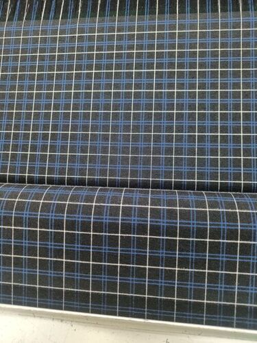 Smooth and Soft Finish Acrylic Cashmilon Check Fabric