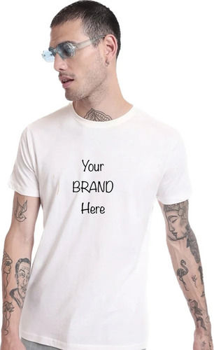 Casual Wear Premium Design Customized White Color T Shirt