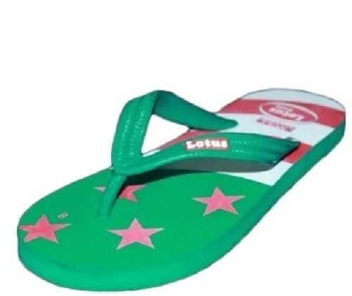 Green Hawai Chappal