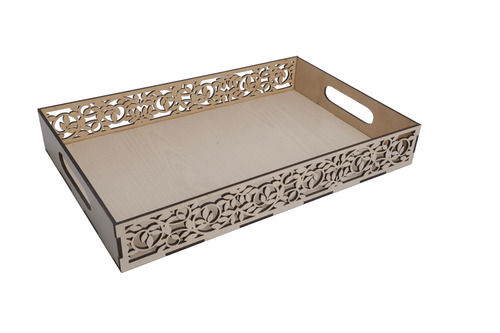 Mdf Designer Laser Cut Big Tray