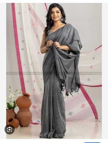 Pure Cotton Khadi Saree