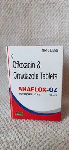 Anaflox-oz Ofloxacin & Ornidazole Tablets