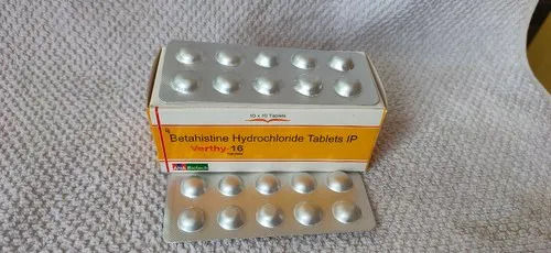 Betahistine Hydrochloride Tablets IP Verthy 16 Tablets