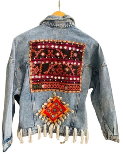 Blue Ladies Bohemian Jacket