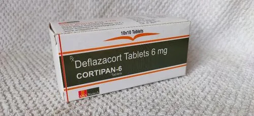 Deflazacort Tablets 6mg, Cortipan-6 Tablets