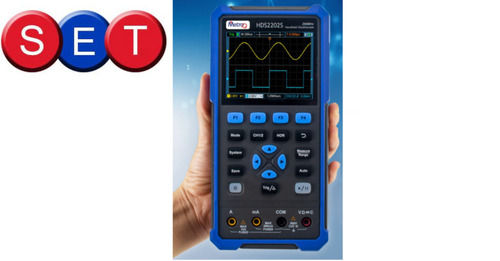 Owon HDS2202S Digital Oscilloscope Hand Held 3 in 1