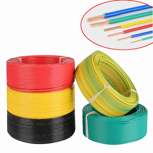 Electric Cable - Silicone Rubber, 90 Meter Length, Red Color | High Ductility, High Tensile Strength, PVC Insulation & Jacket
