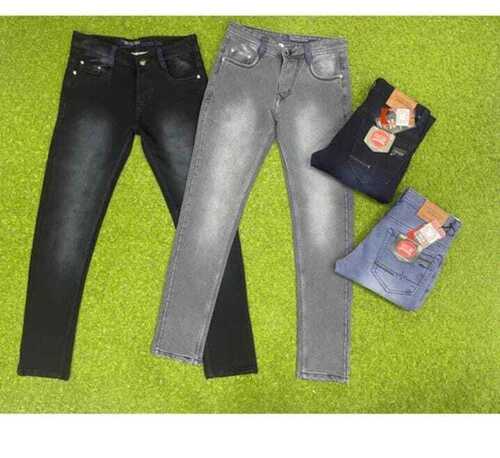 Mens Faded Jeans Occasion Casual Wear