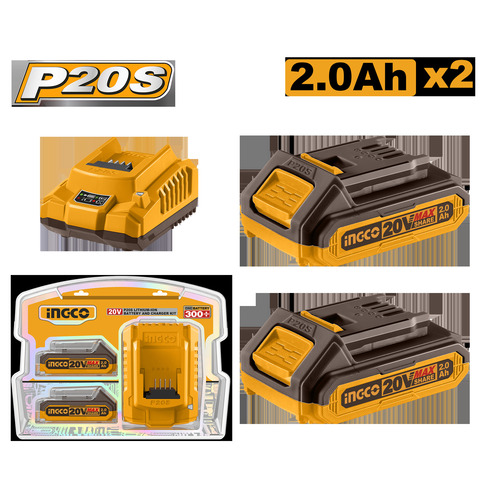 Voltage 20V INGCO Charger Starter Kit CPK1222